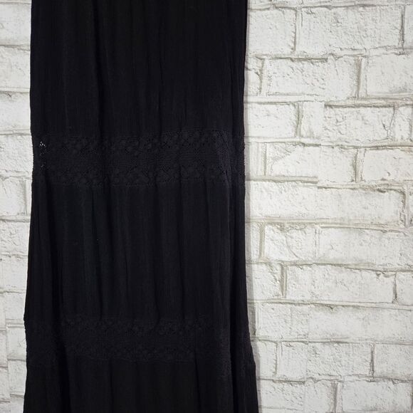 Forever 21 black maxi skirt - Picture 5 of 14